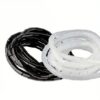 Volt 10mm Spiral Wrapping Band White & Black - 10Mtr/Roll