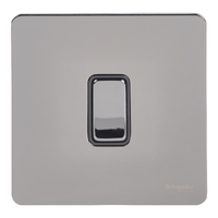 SCHNEIDER Switch 16Ax 1Gang 2Way Matt Black