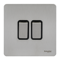 SCHNEIDER Switch 16Ax 3Gang 2Way Polished Brass