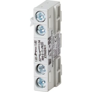 Standard auxiliary contact, 1N/O+1N/C, flush mounting, screw connection-Eaton