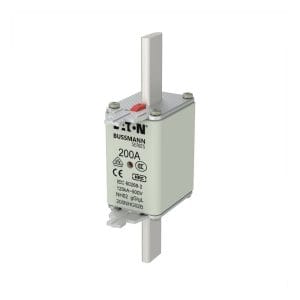 NH FUSE 200A 500V GL/GG SIZE 02 DUAL IN-Eaton