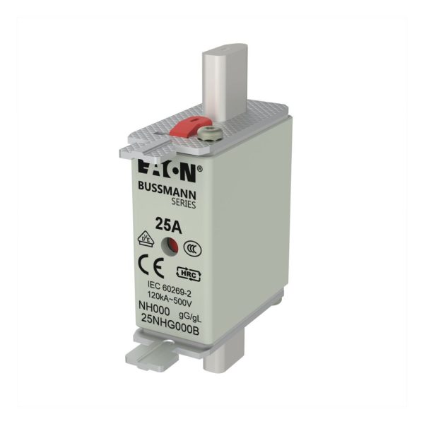 NH FUSE 25A 500V GL/GG SIZE 000-Eaton