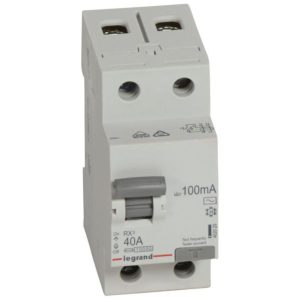 LEGRAND RX - RCD RX 2P 230 V~ - 40 A - 100 mA leakage current - AC type - Screwed terminal