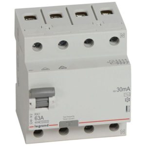 LEGRAND Residual current circuit breaker - RCD LR - 400 V~ - 63 A - 30 mA AC type