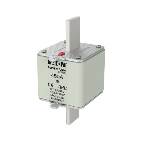 NH FUSE 450A 500V 3 GG/GL SIZE 3-Eaton