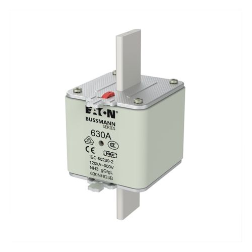 NH FUSE 630A 500V GG/GL SIZE 3-Eaton