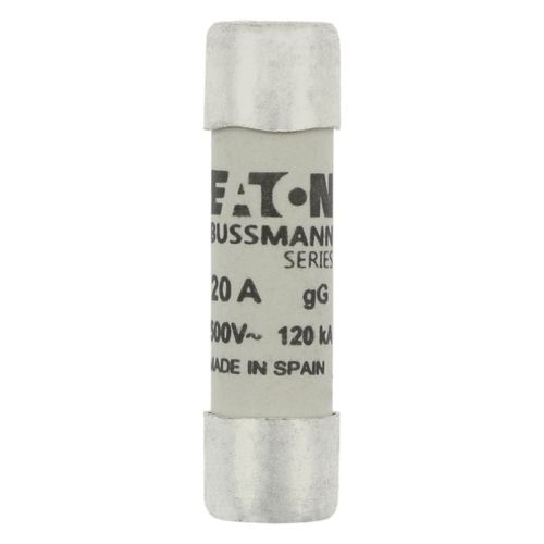 CYLINDRICAL FUSE 10 x 38 20A GG 500V AC-Eaton