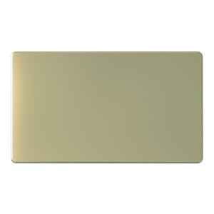 Double Blank Plate Gold 3X6 - Snowlite