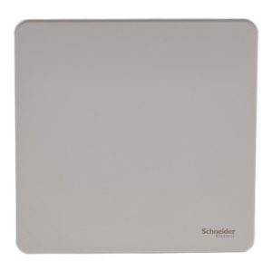 SCHNEIDER 1 Gang Plate Pearl Nickel