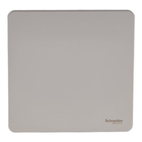 SCHNEIDER 1 Gang Plate Pearl Nickel-Schneider