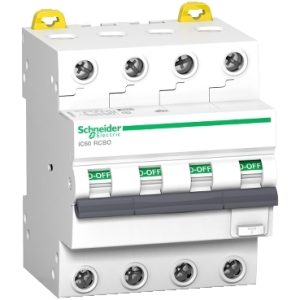 RCBO 32A C 30mA 1+N pole 10kA