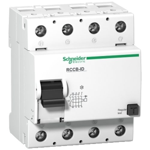 RCCB 125A 4P 100mA AC-Type-Schneider