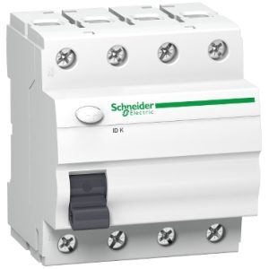 RCCB 25A 4pole 100mA AC-Type