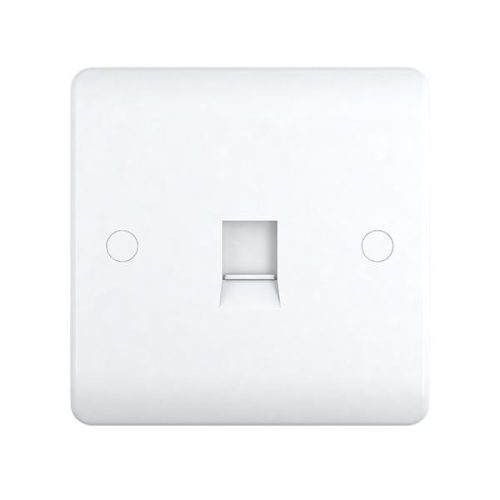 1 Gang Telephone Secondary Socket – Snowlite