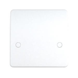 Single Blank Plate 3X3 - Snowlite