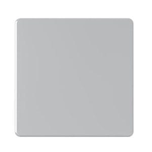 Single Blank Plate 3X3 Silver - Snowlite