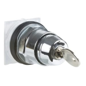 Selector switch, toggle, 2 positions, black, maintained