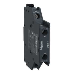 Standard auxiliary contact, 1N/O+1N/C, flush mounting, screw connection