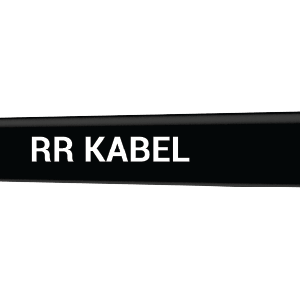 RR 0.75 X 2C FLEXIBLE CABLE BLACK