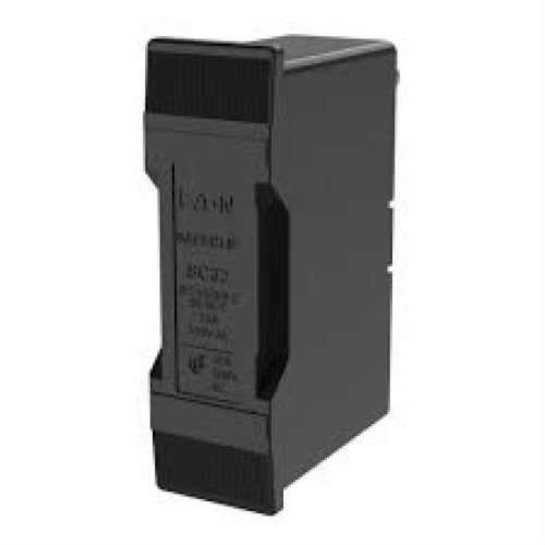 32 A, AC 550 V, BS88/F1, 1P, BS, busbar mounting, front connected, BLACK, fuse-link NSD-Eaton