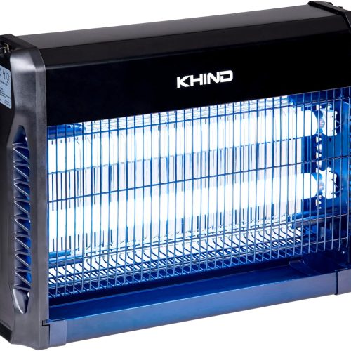 KHIND Insect Killer/Zapper, 2x15W T8 Tube, Fire Retardant Plastic and Metal Body, Black – IK7152-Snowlite