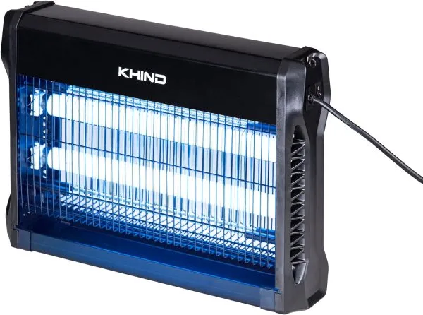 KHIND Insect Killer/Zapper, 2x15W T8 Tube, Fire Retardant Plastic and Metal Body, Black – IK7152-Snowlite - Image 3