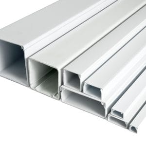 Snowlite 50mm X 50mm PVC Trunking without Sticker-Snowlite